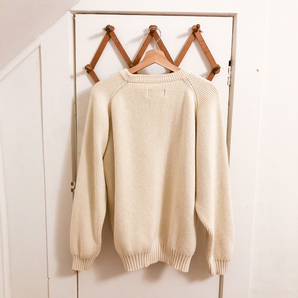 Vintage Eddie Bauer Cotton Knit Sweater - Picture 4 of 8